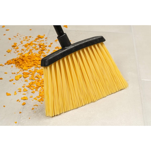 DuoSweep DuoSweepÂ® Unflagged Heavy Duty Angle Broom with Handle, 5.5