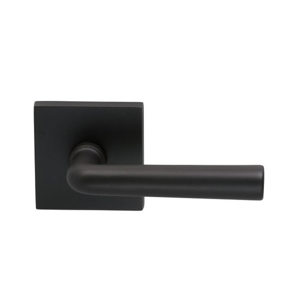 Omnia Lever Square Rose Priv 2-3/8" BS T 1-3/4" Doors Oil Rubbed Bronze 368 368S/00B.PR10B - main