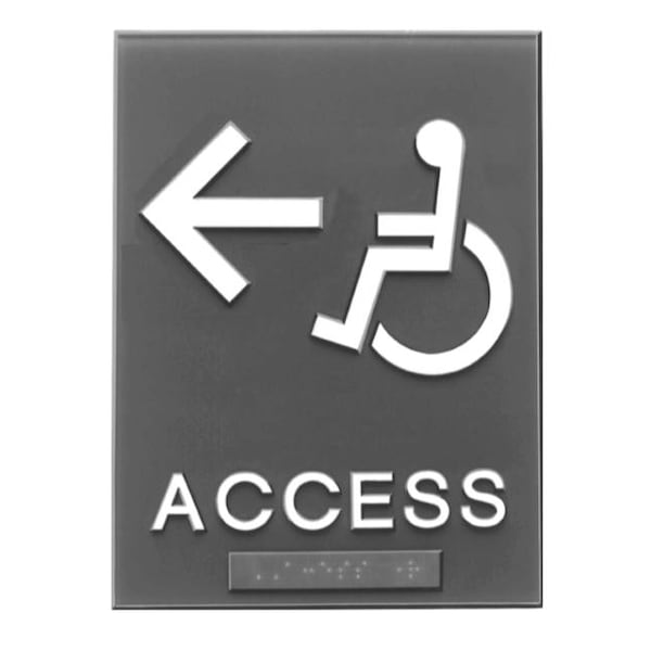 Hager Black Sign 369LW2 094727 - main