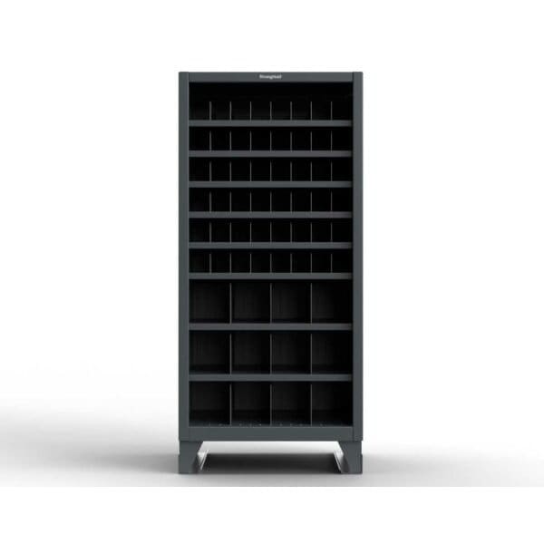 Strong Hold Heavy Duty Bin Cabinet, 78 in H 36-CSU-368PH-51VD-SB - main