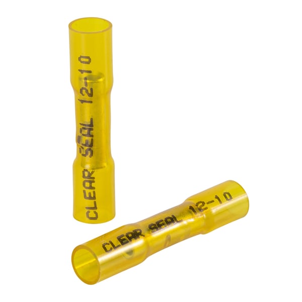 Clear Seal Butt Splice Connector, 12-10 AWG C, PK25 37430-EC - main