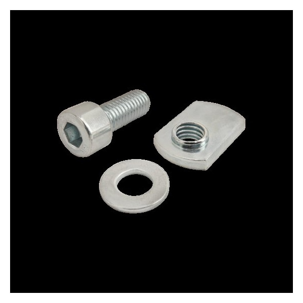 80/20 M8-1.25 Socket Head Cap Screw, Bright Zinc Plated Steel, 20 mm Length 3816 - main