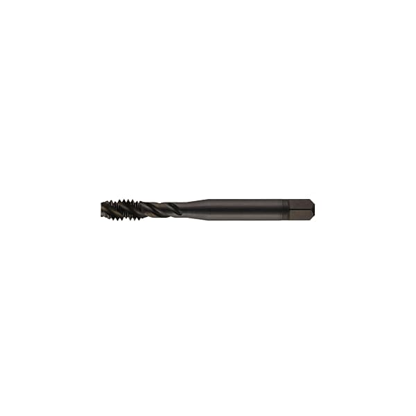 Ymw Taps Spiral Flute Tap, #10-32, 4 Flutes, TIN 384910