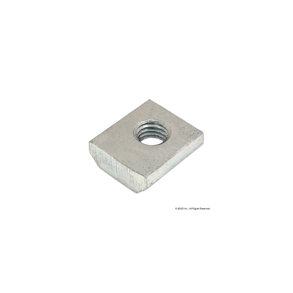 80/20 Drop In T-Nut, Steel, Zinc-Plated 3871 - main