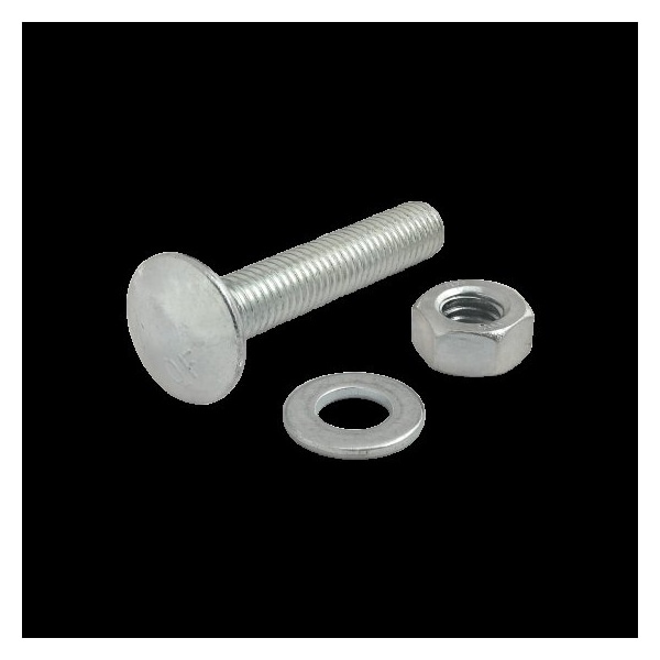 80/20 Metric TSlot Stud, W, Hex Nut M8 X 40mm 3884 Zoro