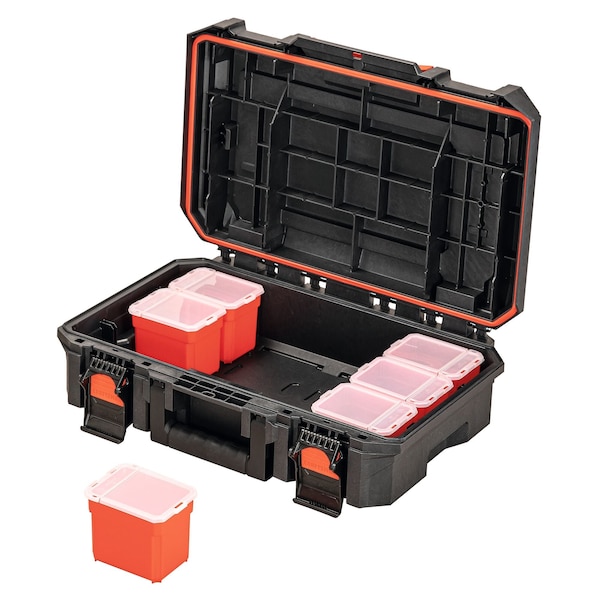 Craftsman TRADESTACK Tool Suitcase, Black, 21-1/4 in W x 14-1/2 in D x 6-1/2 in H CMST21415 - main