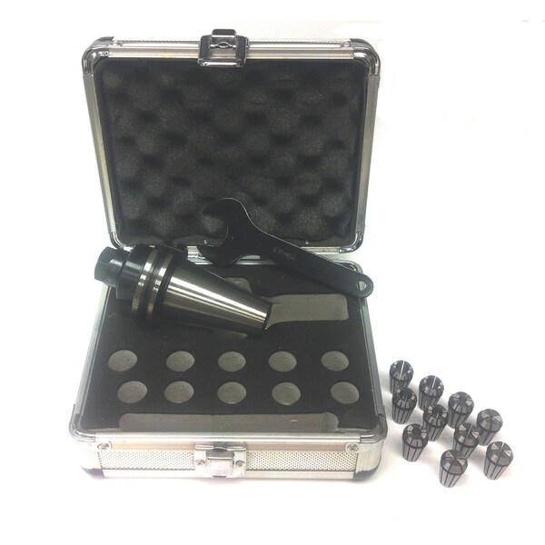 Hhip ER-16 CAT40 V-Flange Spring Collet Chuck Set 3900-4016 - main