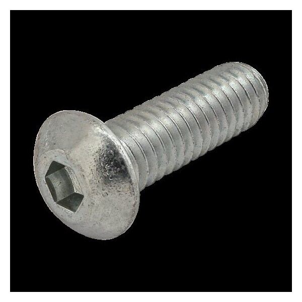 80/20 5/16"-18 Socket Head Cap Screw, Button, Zinc Plated Steel, 1 in Length 3942 - main