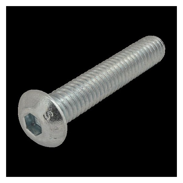 80/20 5/16"-18 Socket Head Cap Screw, Button, Zinc Plated Steel, 1-3/4 in Length 3945 - main