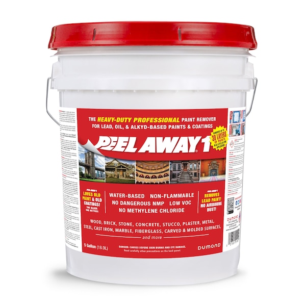 Dumond Peel Away™ Peel Away 1 HeavyDuty Paint Remover, 5 Gallon Kit