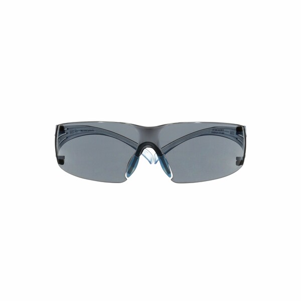 3M Peltor Series 300, Safety Glasses, Scotchgard Anti-fog, Gray Lens, Ice Blue Frame, Frameless, 20 PK SF302SGAF-LBL - main