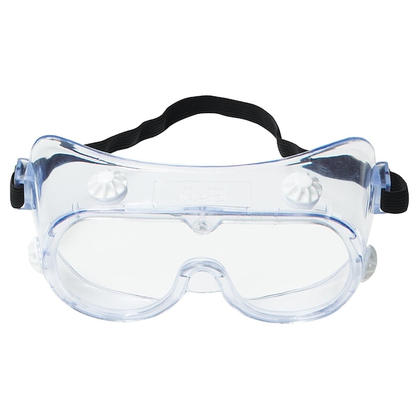 3M Safety Goggles, Clear Anti-Fog Lens, 334 Series, 10PK 40661-00000-10 - main