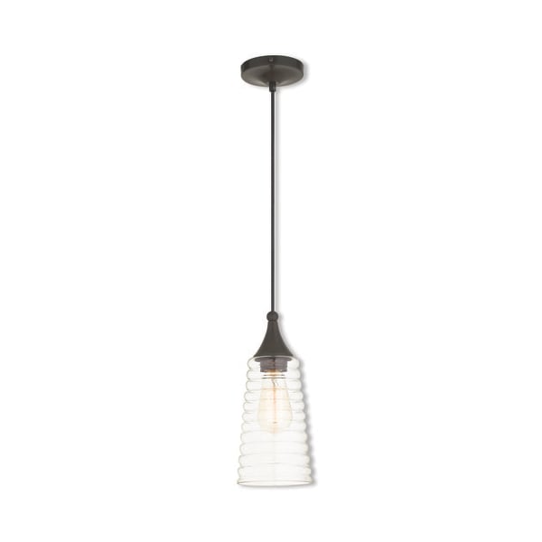 Livex Lighting Art Glass Mini Pendants 1 Light English 40637-92 - main