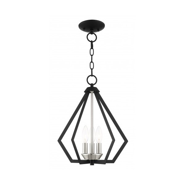 Livex Lighting Black w/Brushed Nickel Cluster Convertib 40923-04 - main