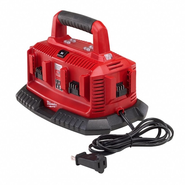 MILWAUKEE M18 Six Pack Sequential Charger (48-59-1806) | Zoro