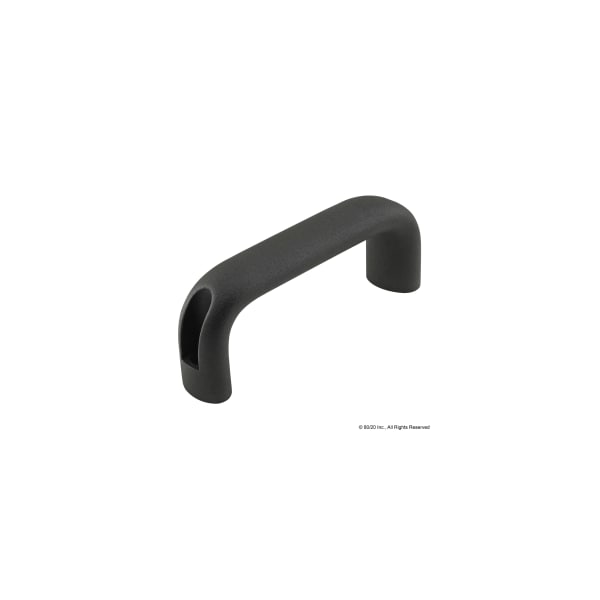 80/20 Aluminum 129mm Cabinet Handle-Black 40-2884 - main