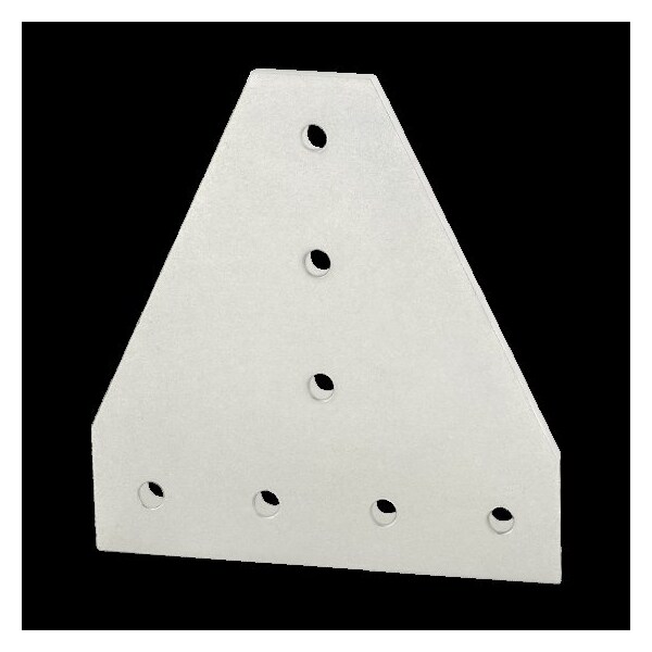 80/20 TeeJoiningPlate, Alum, Silver, 160mm, 6mm 40-4312 - main