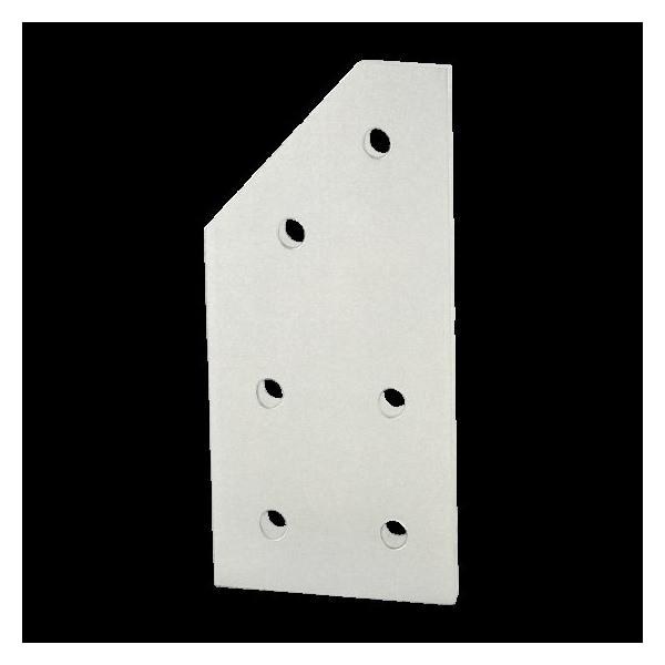 80/20 JoiningPlate, Aluminum, Silver, 160mm, 6mm 40-4345 - main