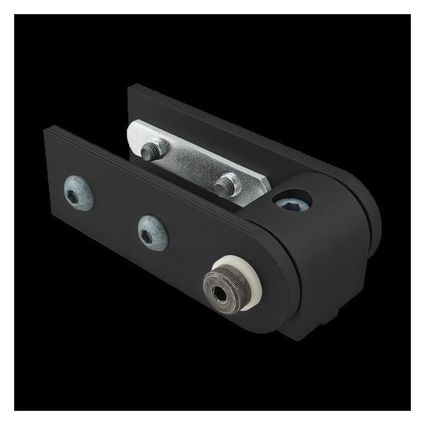 80/20 Living Hinge 0 Deg W/Str Pivot Arms 40S 40-4380-BLACK - main