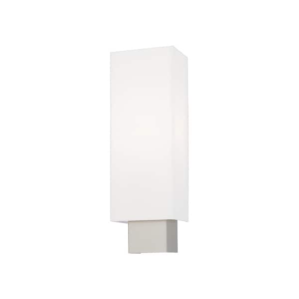 Livex Lighting Clark 1 Light Brushed Nickel ADA Wall Sc 41092-91 - main