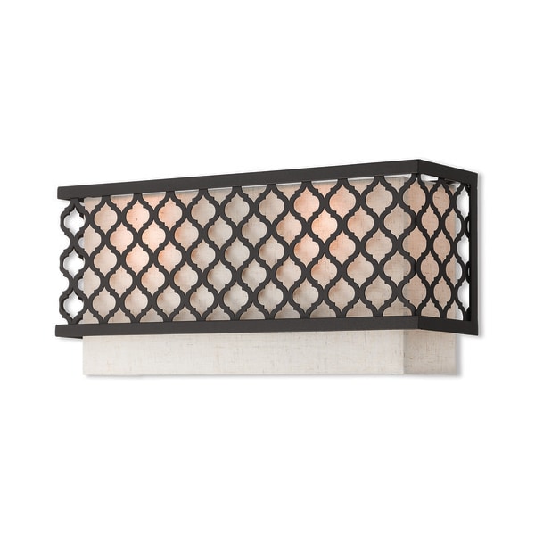 Livex Lighting Arabesque 2 Light English Bronze ADA Wall Sconce 41119-92 - main