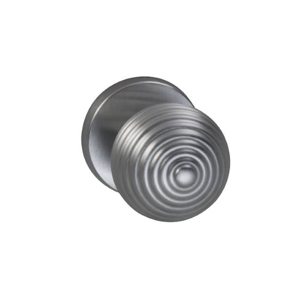 Omnia Knob Pass 2-3/4" BS Full Lip 1-3/8" Door Satin Chrome 415 415/60AF.PA3