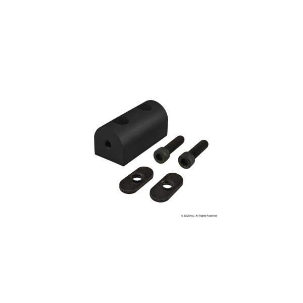80/20 Black 10 S Universal Living Nub 4177-BLACK - main