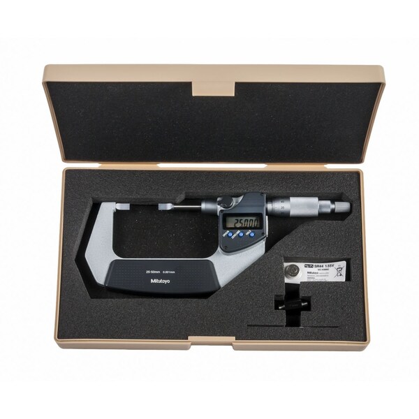 Mitutoyo Micrometer, Blade Type A, 25-50mm, 0.001mm 422-231-30 - main