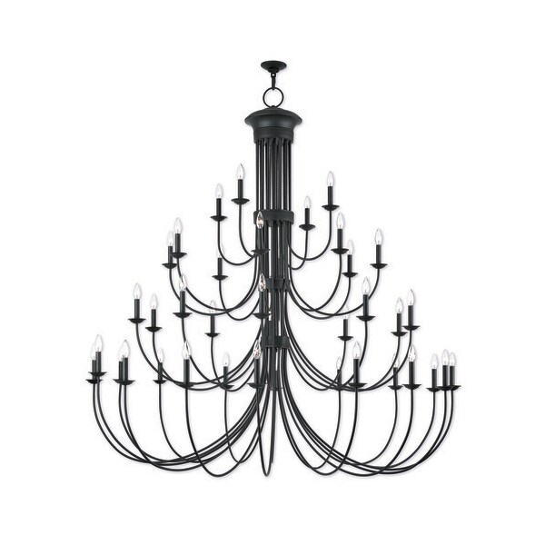 Livex Lighting Estate 38 Light Bronze Grand Foyer Chand 42689-07 - main