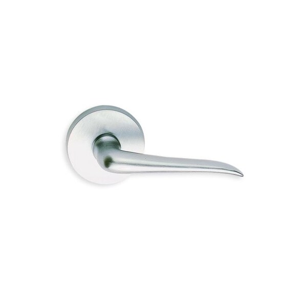 Omnia Knob 2-5/8" Rose Pass 2-3/4" BS Full Lip 1-3/8" Door Satin Nickel 42 42/00AF.PA15 - main