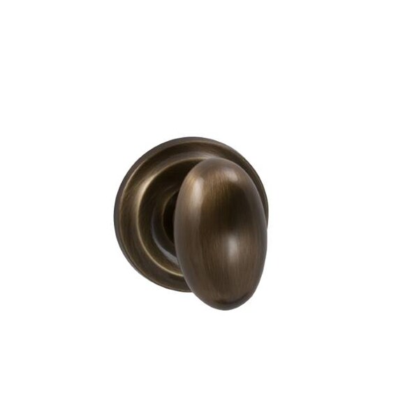 Omnia Knob 2-5/8" Rose Pass 2-3/4" BS T 1-3/8" Doors Shaded Bronze 432 432/00A.PA4 - main