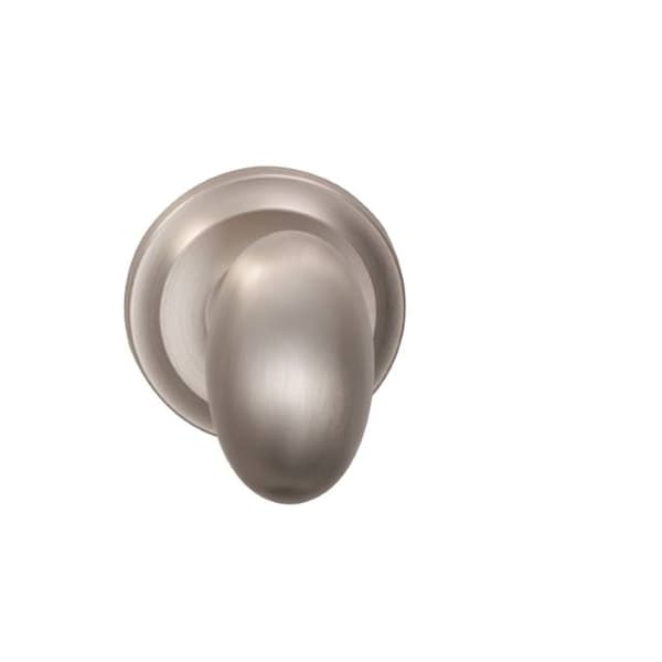 Omnia Knob 2-5/8" Rose Priv 2-3/8" BS T 1-3/4" Doors Satin Nickel 432 432/00B.PR15