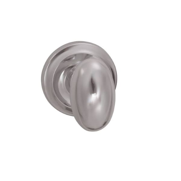 Omnia Knob 2-5/8" Rose Priv 2-3/4" BS T 1-3/4" Doors Bright Chrome 432 432/00C.PR2