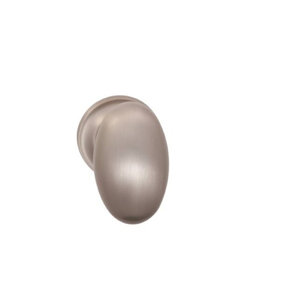Omnia Knob 1-3/4" Rose Pass 2-3/4" BS T 1-3/8" Doors Satin Nickel 432 432/45A.PA15