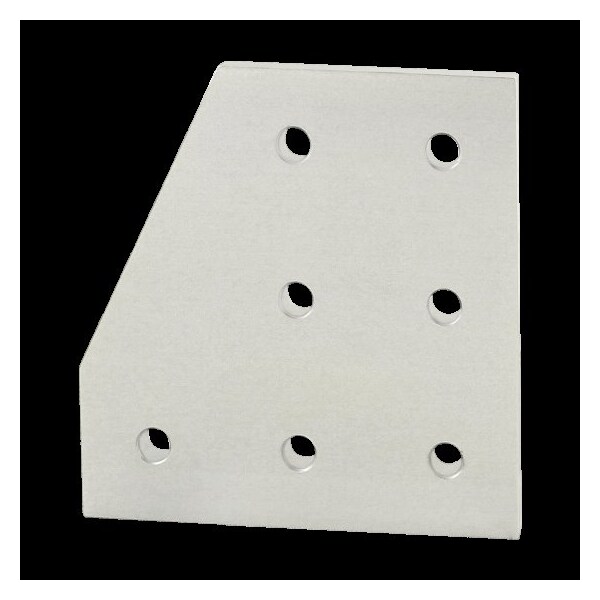 80/20 JoiningPlate, Alum, Silver, 41/2in, 1/4in 4329 - main