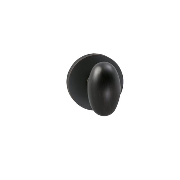 Omnia Knob Modern Rose Priv 2-3/8" BS Full Lip Strike Tuscan Bronze 434 434MD/238F.PRTB