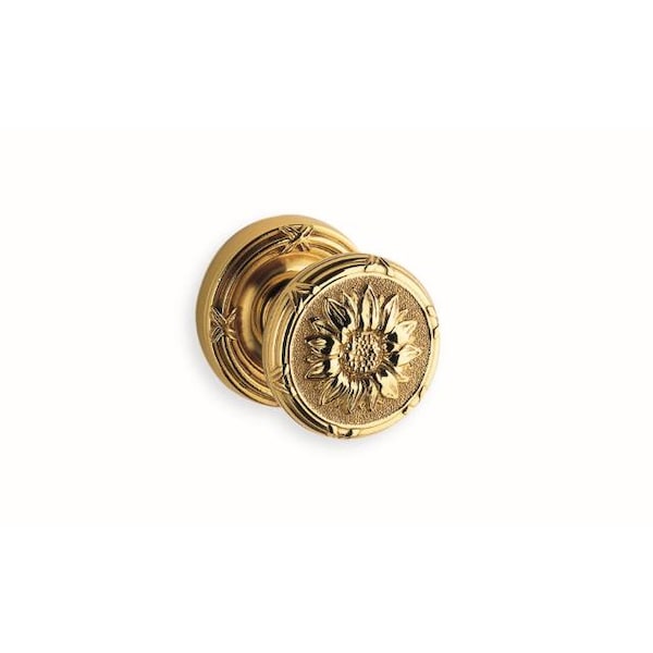 Omnia Knob Pass 2-3/4" BS Full Lip 1-3/8" Doors Bright Brass 440 440/00AF.PA1