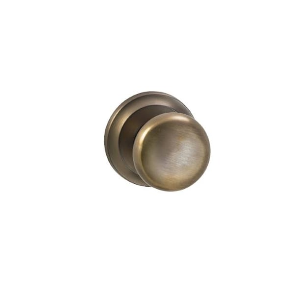 Omnia Knob 2-5/8" Rose Priv 234BS Full Lip 1-3/4" Doors ULQ AB 442 442/00CF.PR5A
