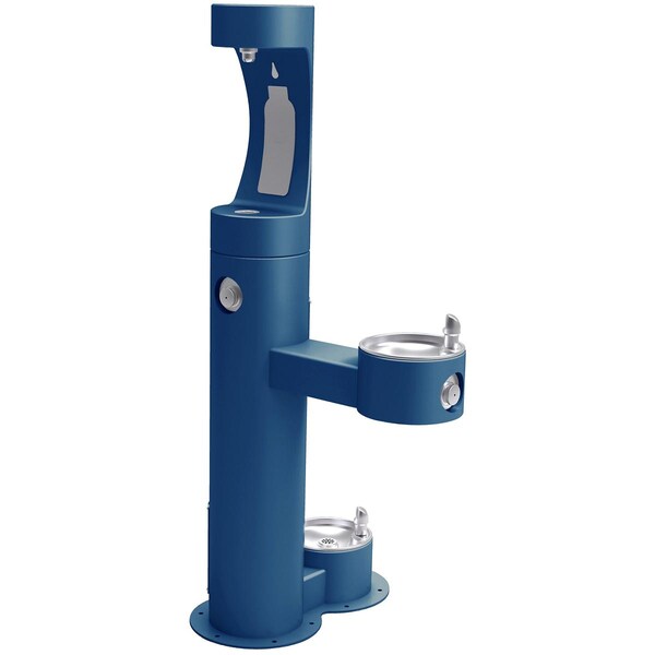 Elkay Bottle Fill Station, Pet Station, Blu 4420BF1UDBFRKBLU