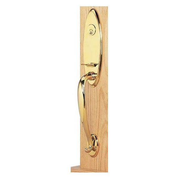 Emtek Lifetime Brass Handleset 4421CPVDLH 4421CPVDLH - main