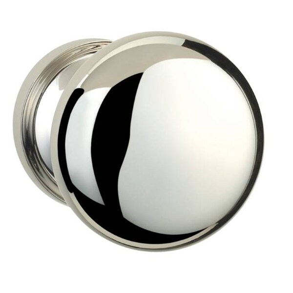 Omnia Knob 1-3/4" Rose Pass 2-3/8" BS T 1-3/8" Doors Bright Chrome 442 442/45.PA2