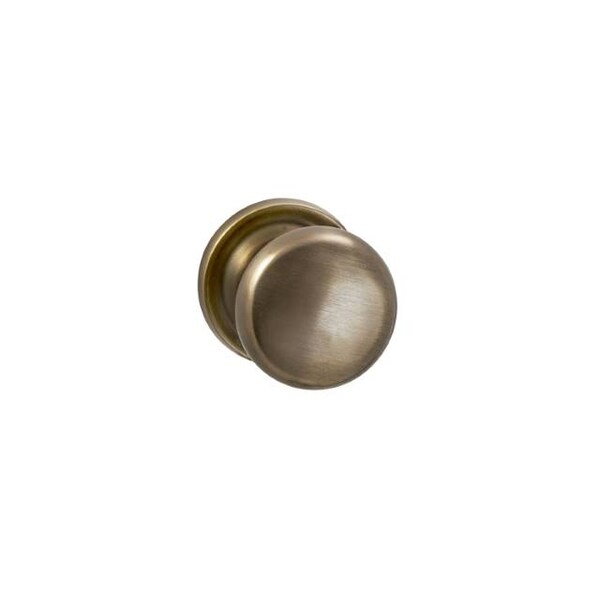 Omnia Knob 2-3/16" Rose Pass 234BS T 1-3/4" Doors ULQ Antique Bronze 442 442/55C.PA5A