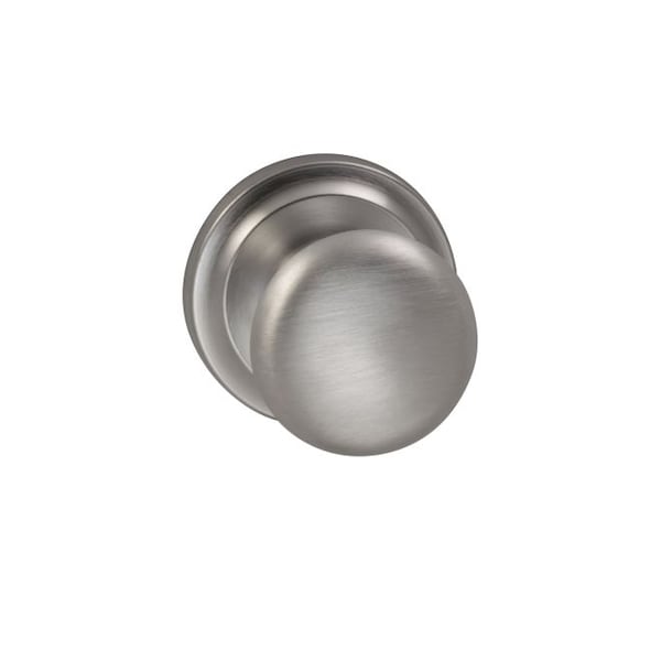Omnia Knob 2-5/8" Rose Priv 234BS Full Lip 1-3/4" Doors Satin Chrome 442 442/00CF.PR3 - main