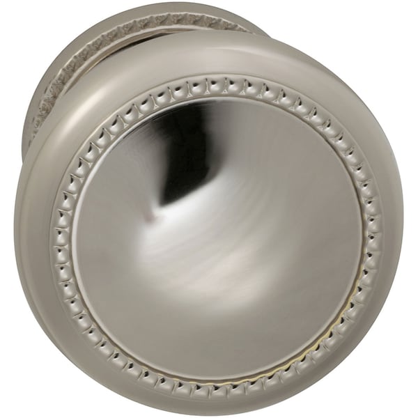 Omnia Knob 1-3/4" Rose Pass 2-3/8" BS T 1-3/8" Doors Bright Brass 443 443/45.PA1
