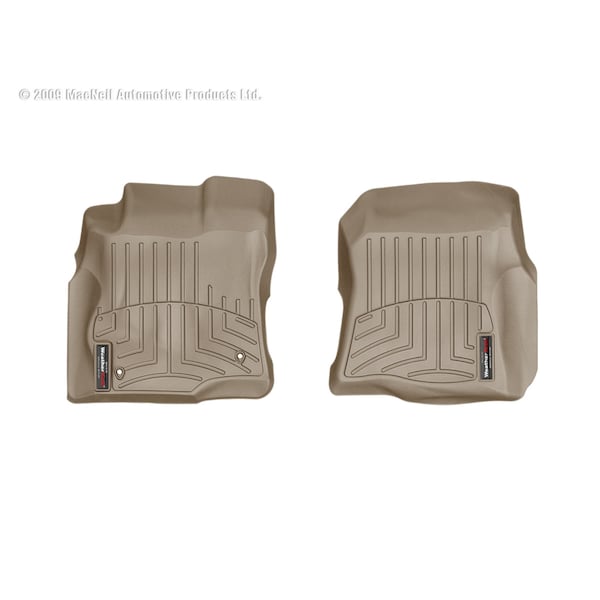 Weathertech Front FloorLiners, Tan, 450231 450231 - main