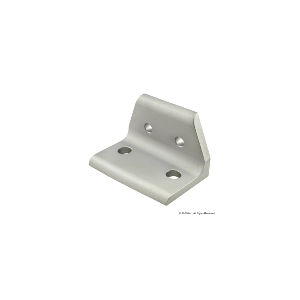 80/20 InsideCrnrBrckt, Alum, Slvr, 1-1/2x1-1/2in 4512 - main