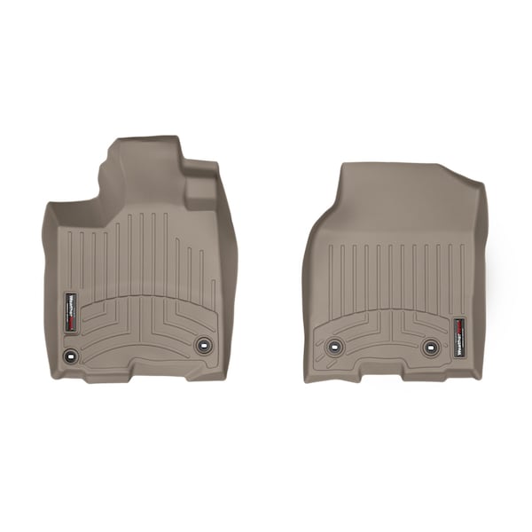 Weathertech Front FloorLiners, Tan, 454711 454711 - main