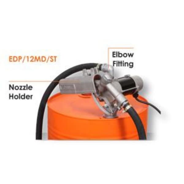 Groz Diesel Pump, Electric, Manual Nzzle, 12V DC 45533 - main