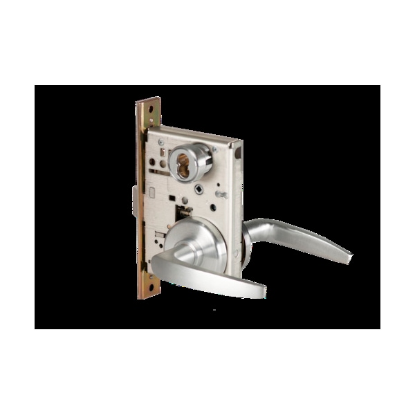 Best Mortise 45H Lock, Storeroom, Lever, Rose, Satin Chrome, RHRB 45H7D16H626RHRB - main