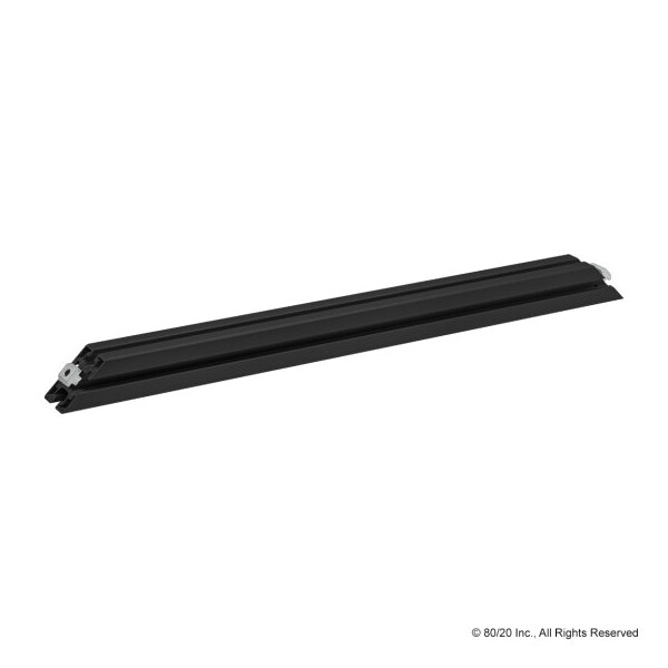 80/20 Black 45-4545 X 640mm 45 Degree Support 45-2555-BLACK - main